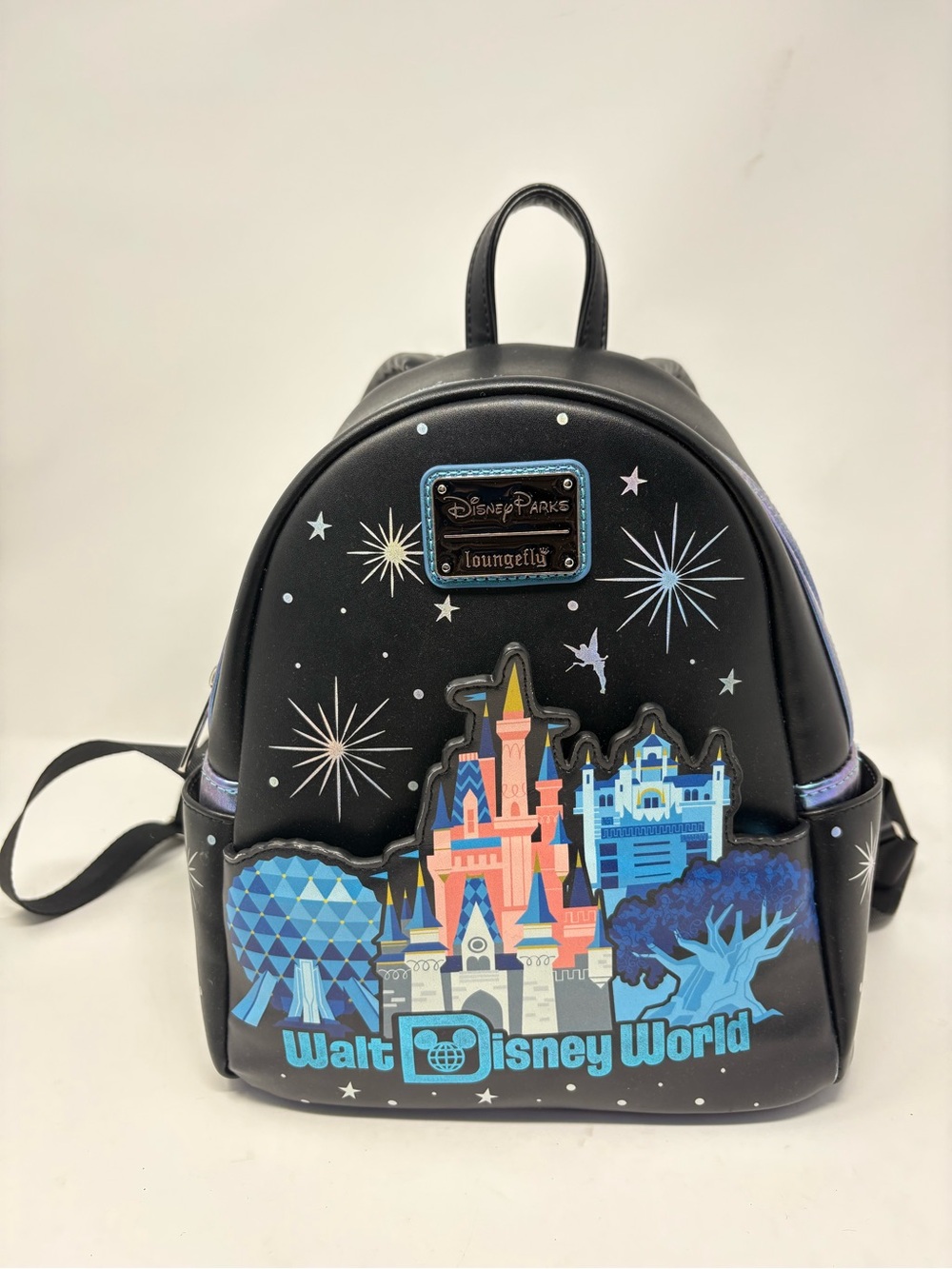 Loungefly Disney Parks Walt Disney World 4 Parks Icons Mini Backpack